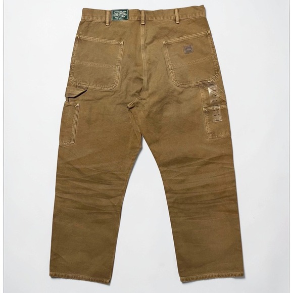 Polo Ralph Lauren Country Double Knee Carpenter Dungaree Pants Men's 34x30 NWT - Picture 3 of 7